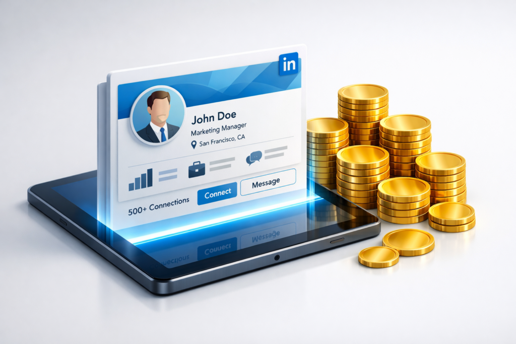 Monetização Rápida: Como a IA Transforma Seu Conhecimento em Renda Extra Auditando Perfis de LinkedIn