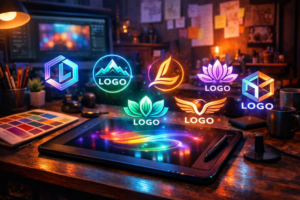 Design de Logotipos: Criando Identidade Visual Profissional para Negócios Locais com Midjourney