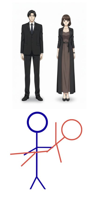 imagem base anime casal